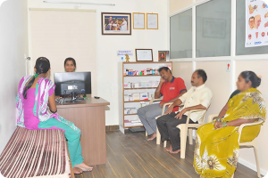 dr harika hospital waiting hall